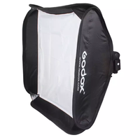 Godox 80X80Cm 31 X 31in Flash Speedlite Softbox dengan S Jenis Bracket Bowens Gunung Kit Untuk Kamera Fotografi