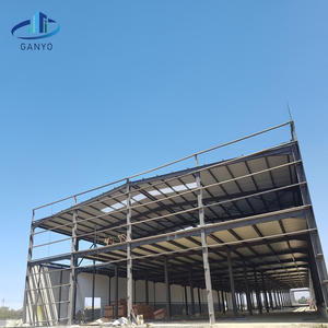 סדנת מסגרת פלדה עם מזנין עמיד עמיד עבור ציוד ואחסון מלא | fuoshan מבנה פלדה - Product Image 5