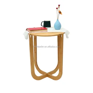 Tavolino da caffè in bambù staccabile comodino a forma di croce comodino moderno comodino in bambù per divano soggiorno camera da letto