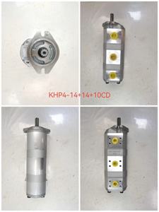 KEHAO KHP4-14 + 14 + 10CD pompa idraulica ad ingranaggi in acciaio inox escavatore pompa Komatsu PC50UU-1 PC35MR PC200-1 PC75 PC100-5 modello - Product Image 5