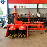 Moissonneuse-broyeuse de maïs à double coupée séquentielle pour ensilage