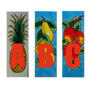 Numéro de <span class=keywords><strong>maison</strong></span> en céramique peinte à la main, personnalisé, peint à la main - Product Image 5