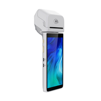 Kiosque de paiement portable 6 pouces, terminal POS mobile Android 13, système POS intelligent tout-en-un certifié avec SDK gratuit M90