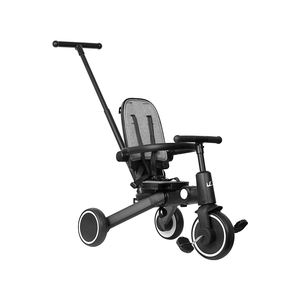 <span class=keywords><strong>BEBELUX</strong></span> Modelo T8 Set de Viaje para Bebé, Triciclo Plegable con un Botón, Asiento Giratorio con Respaldo Reclinable para Niños de 0 a 24 Meses - Product Image 1