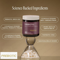 Capsules probiotiques TRIBIOTIC pour l'immunité intestinale et vaginale quotidiennes pour adultes - Qualité alimentaire