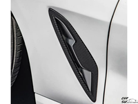 Kit de production pour procédé à haute température pour BMW Série 8 G14, kit carrosserie décoratif de pare-chocs en fibre de carbone sèche 3K de haute qualité