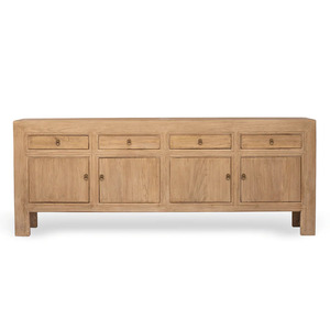 Solid Wood <b>Sideboard</b> Cabinet Multifunctional Storage Furniture for Dining Room Living Room Apartment Hotel Use Wholesale - Product Image 2