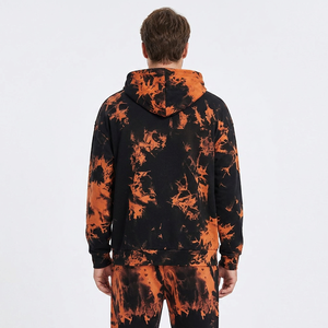 Most Demanded Design Men Casual Hooded <b>Tie</b> <b>Dye</b> Tracksuit Anti Wrinkle Full Sleeves Breathable Quick Dry Latest Fabric - Product Image 2