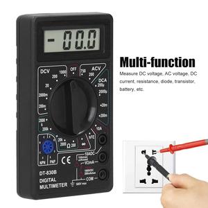 Testeur 1/2 pièce, voltmètre électrique DT830B, ampèremètre, multimètre portable, testeur de batterie de voiture, testeur de circuit - Product Image 5