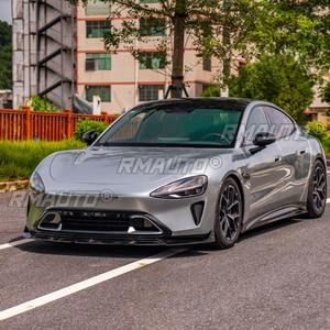 Spoiler de pare-chocs avant et arrière, diffuseur, lèvre de bas de caisse style AK, pièce de modification pour Xiaomi Su7, accessoires automobiles - Product Image 3