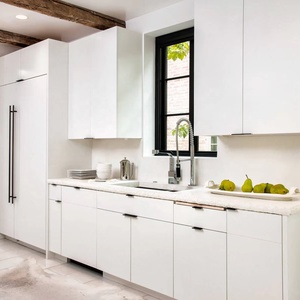 Meubles de cuisine modernes armoires en métal automatique Cucine Componibili belle cuisine Quipe de Kitchen Lowes - Product Image 1