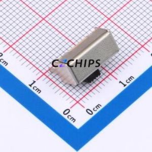 SK-12E12-G020 Slide Switch Bent Lead Through Hole-5P,12.9x6mm Switch Single Pole Single Throw Rectangle Pin Header PC Pin 12.9mm - Product Image 2