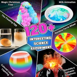 120 + buah percobaan sains Lab Sains kostum ilmuwan peran bermain alat ilmiah pembelajaran pendidikan untuk anak-anak - Product Image 3