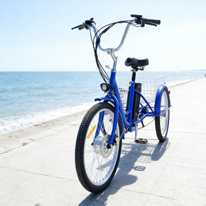 En stock – <span class=keywords><strong>Tricycle</strong></span> électrique à <span class=keywords><strong>assistance</strong></span> électrique avec moteur avant 24 pouces 36V 350W – <span class=keywords><strong>Tricycle</strong></span> à pédales électrique pour <span class=keywords><strong>adulte</strong></span> – Vente en gros - Product Image 6