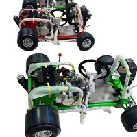 Kit d'essieu arrière pour trike à dérive électrique noir à essence pour adulte, roue avant pour kart adulte, batterie incluse – Vente chaude
