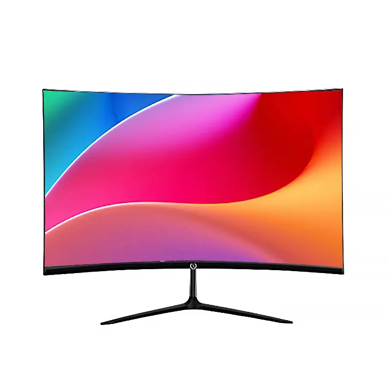 Penjualan Premium factory bezel-hd 24 inci monitor komputer lengkung bebas 1K 165hz monitor gaming komputer desktop