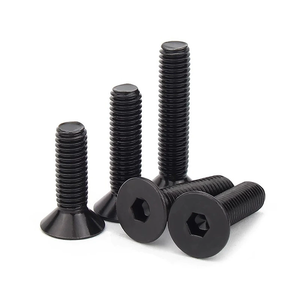 M1.6 M2 M2.5 M3 ISO14581 Anti-rust Black <b>Oxide</b> Stainless Steel A2 Hex Lobular Socket Torx Countersunk Flat Head Screws - Product Image 3