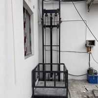 Nouvelle plateforme élévatrice hydraulique murale à commande électrique à distance, capacité de 1 à 50 tonnes, vitesse de 4 à 6 m/min pour la construction et l'entrepôt