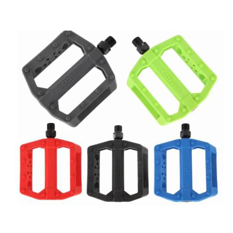 Сверхлегкие плоские велосипедные педали, велосипедные нейлоновые дорожные педали для bmx Mtb, Нескользящие подшипники, велосипедные аксессуары