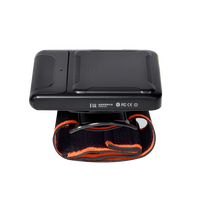 Pemindai RFID Portabel Vanch ABS 865-928MHz UHF Pembaca RFID Gelang Tag yang Dapat Dipakai Kontrol Akses Inventaris 4m Protokol EPC C1 G2