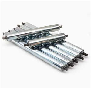 맞춤형 언로드 드럼 라인 25/32/38/50/60mm 스테인레스 스틸 롤러 호텔 교통용 비 전력 롤러 새로운 조건 - Product Image 3