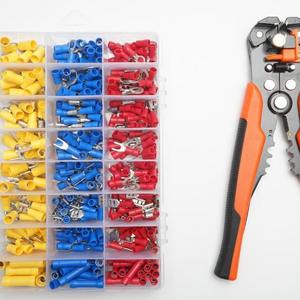 ชุดขั้วต่อสายไฟแบบปลดเร็วสำหรับวิศวกรรมเคมี 24P ขนาด 534 เกจ วัสดุ PC แบบยุโรป พร้อมชุดคีมย้ำสาย - Product Image 1