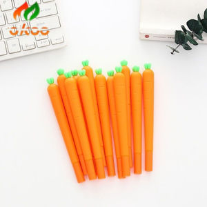 Wortelvormig Gelpen Schattig Ontwerp, Unieke Op Groenten Geïnspireerde Stijl, Ideaal Voor Studentengeschenken En Briefpapier - Product Image 5