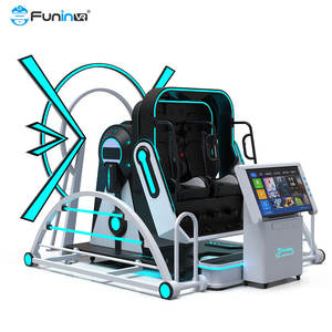 เก้าอี้เสมือนจริงในสวนสนุก ระบบจำลองการเคลื่อนไหว VR หมุนได้ 360 องศา แบบสมจริง อุปกรณ์สวนสนุกในร่ม VR 9 มิติ <5 - Product Image 3