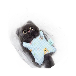 Duoerman - Juguete de Peluche de <span class=keywords><strong>Gato</strong></span> Artificial de Poliéster, Muñeco de <span class=keywords><strong>Gato</strong></span> Negro Pequeño, Figura de <span class=keywords><strong>Gato</strong></span> Siamés de 11-30 cm, Regalo de Cumpleaños - Product Image 5