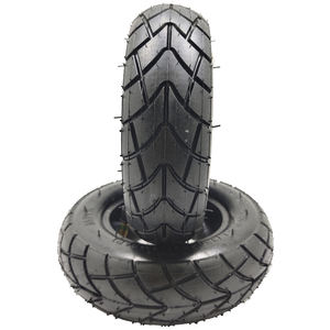 Pneu de skateboard avec <span class=keywords><strong>chambre</strong></span> <span class=keywords><strong>à</strong></span> <span class=keywords><strong>air</strong></span> 175X50 <span class=keywords><strong>200X50</strong></span> 150X50 pour roue de skateboard 7 pouces, couleur blanche et noire, pneu de scooter - Product Image 2