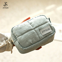 Sac cosmétique personnalisé JOYSUN, sac cosmétique en nylon, sac de rangement durable