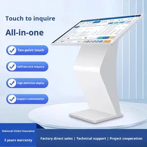 32 इंच की जांच मशीन <span class=keywords><strong>Lcd</strong></span> क्षैतिज टच स्क्रीन कियोस्क इनडोर sdk वीडियो डिस्प्ले - Product Image 2