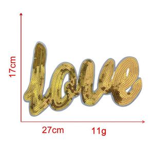 ลดราคาจากโรงงาน แพทช์ปักลายหัวใจขนาดใหญ่ น่ารัก สไตล์สาวหวาน ประดับเลื่อม รีดติดเสื้อยืด เสื้อฮู้ดดี้ - Product Image 5