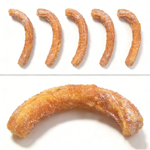 Modelo de Churro Frito de 19 cm, Simulación Realista de Comida, Accesorio de Exhibición de Plástico Ecológico, Juguete Educativo de Cocina Estilo Francés - Product Image 3