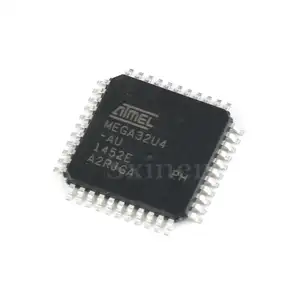 新しいオリジナルATMEGA32U4-AUチップ8ビットマイクロコントローラーAVR16KフラッシュUSB TQFP-44 OEM/ODMチップ