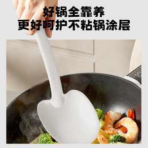 Espátula de silicona con núcleo de acero, utensilio de cocina antiadherente grueso para uso doméstico, resistente a altas temperaturas - Product Image 3