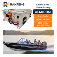 48V 51,2V 200Ah 300Ah 400Ah LiFePO4 Batterie Marine Boot Lithium-Ionen BMS Deep Cycle RV Golfwagen Solarenergie-Speichersystem