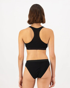 ชุดชั้นในกีฬาแบบเต็มคัพเสริมทรง 160 GSM ทำจากผ้าขนแกะเมอริโน พร้อมกางเกงใน สำหรับผู้หญิง ออกกำลังกาย โยคะ วิ่ง ฟิตเนส แห้งเร็ว - Product Image 4