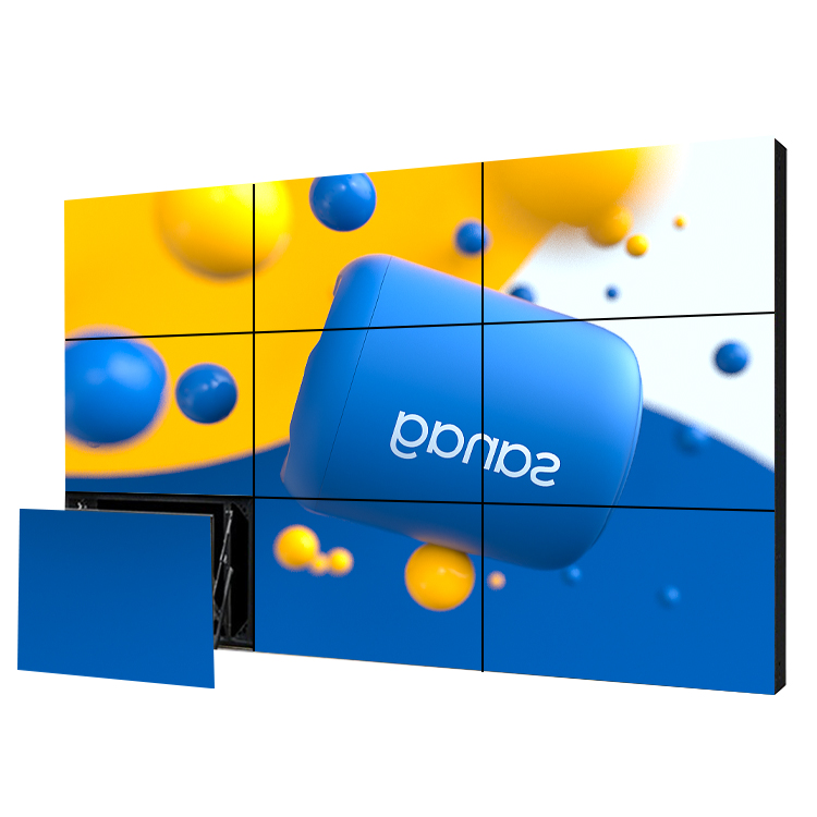 Full HD 4k 55 дюймов 3x3 samsung 1,8 мм бесшовный ЖК-видео настенный экран для конференц-зала