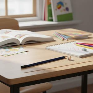 Matita Blu Scuro per Scuola/Studenti, Durezza 2B, Matita Esagonale in Legno con Mina Colorata, D=7.3 L=190, Set HB con Confezione - Product Image 3