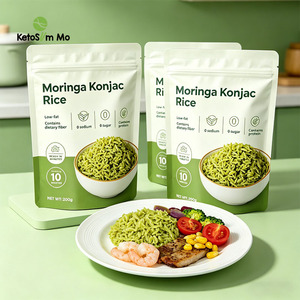 Ketoslimmo Riz de Konjac <span class=keywords><strong>Moringa</strong></span> Sec Sans Sucre, Alimentation Saine <span class=keywords><strong>pour</strong></span> Diabétiques, Origine Thaïlande - Product Image 1