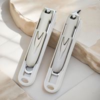 Coupe-ongles en acier inoxydable de haute qualité, ensemble de pédicure, kit d'outils de beauté professionnel avec un design durable et portable