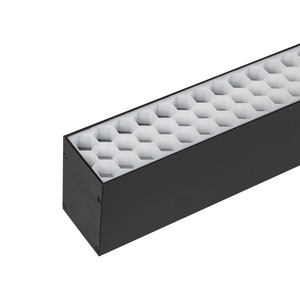 Chất lượng cao trang trí trần gắn 36W Dimmable tổ ong dẫn ánh sáng tuyến tính hiện đại tối giản dẫn ánh sáng mặt dây chuyền - Product Image 5