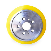 Fabricant de roues en plastique best-seller roues en mousse PU à haute teneur en polyuréthane roulettes PU pour roulettes de palettes manuelles