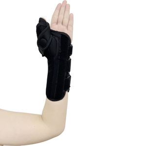 Attelle de main et de poignet médicale réglable, support pour entorses, protection contre le syndrome du canal carpien, soulagement de l'arthrite, polyester, nylon, sport - Product Image 6