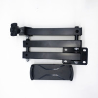 Support mural universel multifonctionnel en fer pour tablettes PC, projecteurs mobiles, longueur réglable, pliable, rotatif