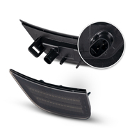Blanc/ambre lumière pare-chocs avant garde-boue LED feux de position latéraux pour GMC Yukon Chevrolet Tahoe Suburban Cadillac Escalade ESV 2021-up