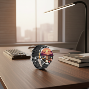 Reloj Inteligente Android 2026 H100 con Tarjeta SIM 4G, Pantalla AMOLED de 1.43 Pulgadas, IP67, Correa de Goma, Funciones de Salud y Fitness, Magnético, 128GB, TikTok, Facebook, YouTube - Product Image 3