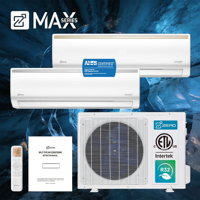 Mini Split Heating and Cooling Aire Acondicionado 12000btu 18000btu 24000btu Stock Supply AC Home Indoor Units Air Conditioner