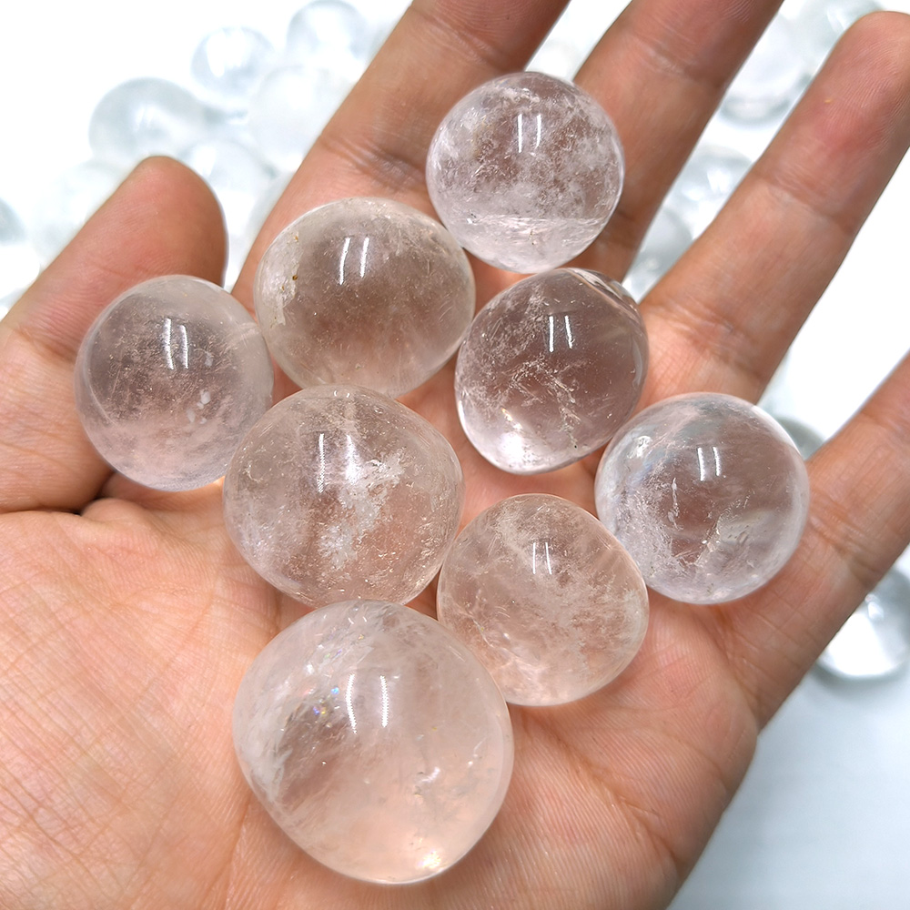 White Rock Crystal Stone High Quality Healing Tumbled Stones